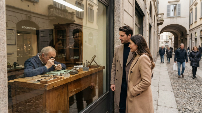 Orologi di lusso Milano: guida a scelta, valore e cura