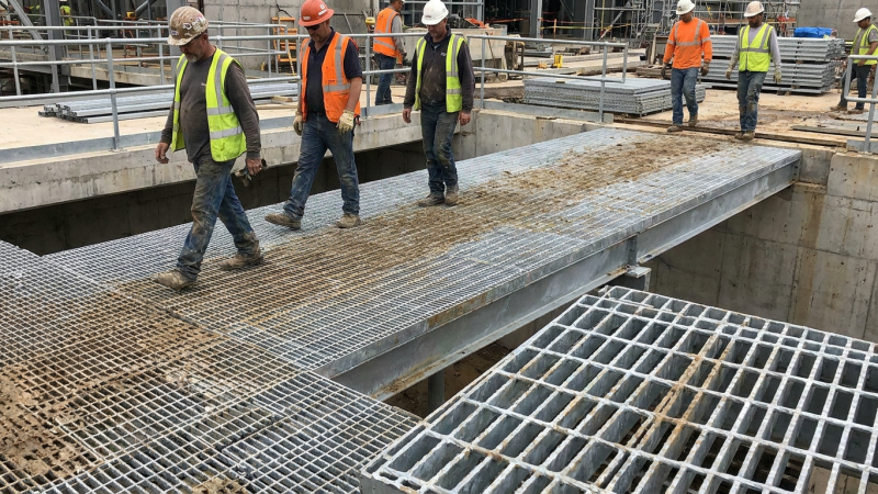 Grigliati metallici modulari: sicurezza e performance