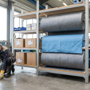 Assorbenti industriali: scorte e posizionamento in reparto
